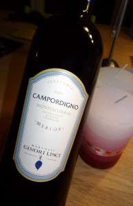 Campordigno Campordigno Montescidaio Merlot en god hverdagsvin