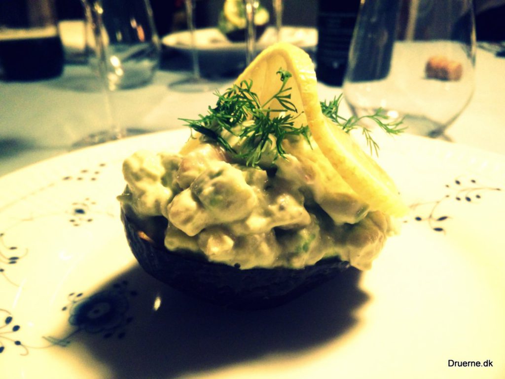 Avocado med rejer